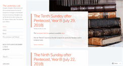 Desktop Screenshot of lectionarylab.com