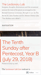 Mobile Screenshot of lectionarylab.com